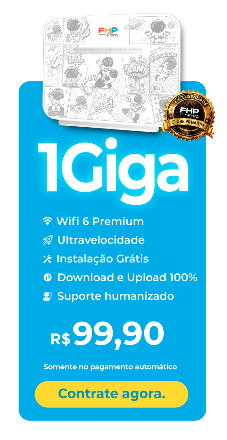 Plano 1 Giga — R$ 99,90