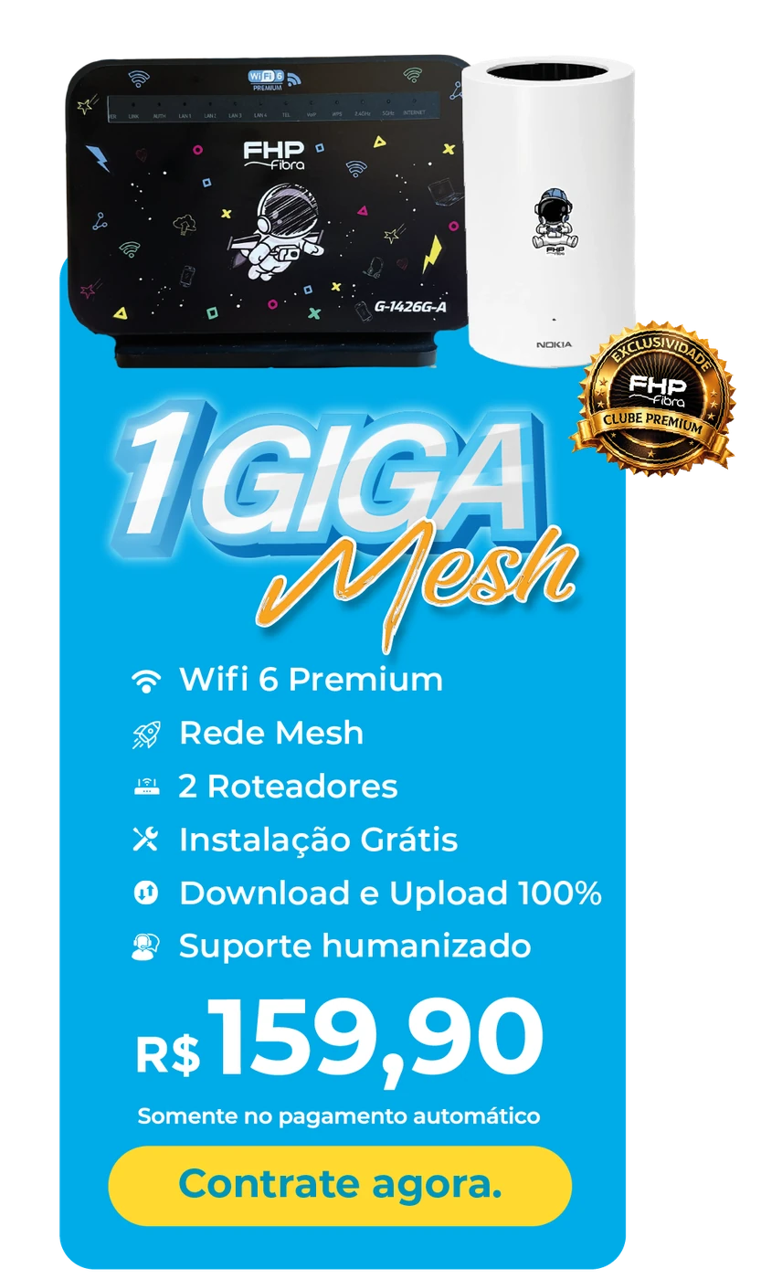 Plano 1 Giga Mesh — R$ 159,90